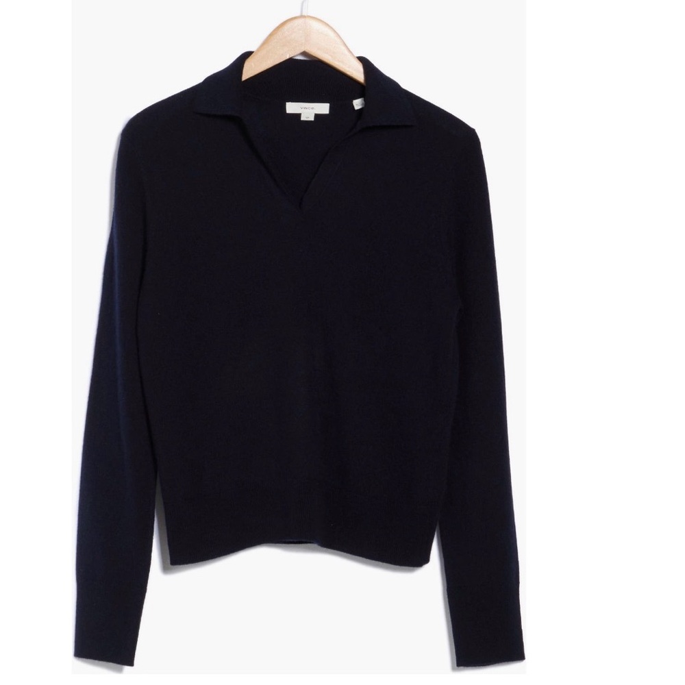 Vince Long Sleeve Wool Blend Sweater